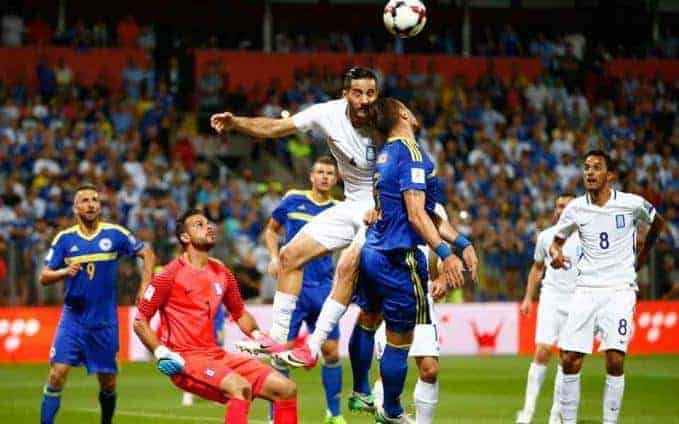 Soi keo nha cai Hy Lap vs Bosnia-Herzegovina, 16/10/2019 - vong loai EURO 2020