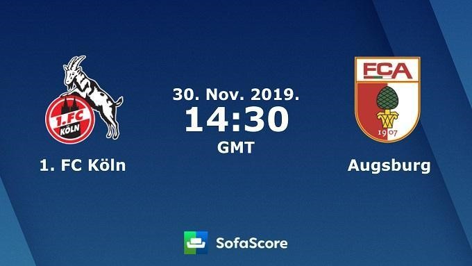 Soi keo nha cai Cologne vs Augsburg 2 11 2019 – VDQG Duc Bundesliga