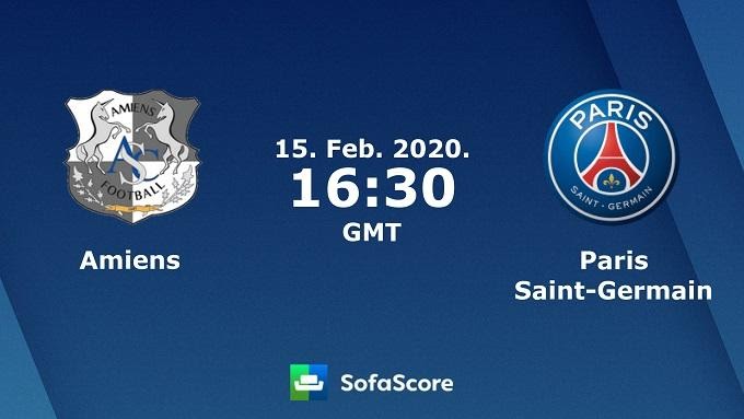 Soi keo nha cai Amiens vs PSG, 16/02/2020 – VDQG Phap (Ligue 1) 