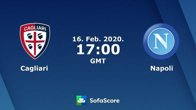 Soi keo nha cai Cagliari vs Napoli, 16/02/2020 – VDQG Y (Serie A) 