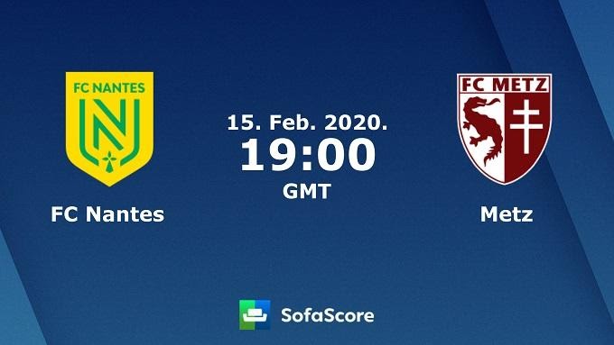 Soi keo nha cai Nantes vs Metz, 16/02/2020 – VDQG Phap (Ligue 1) 