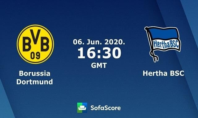 Soi keo nha cai Borussia Dortmund vs Hertha BSC, 06/6/2020 – VDQG Duc