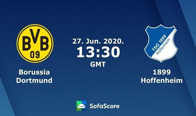Soi kèo nhà cái Borussia Dortmund vs Hoffenheim, 27/6/2020 – VĐQG Đức
