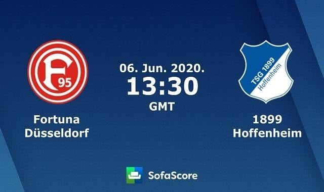 Soi keo nha cai Fortuna Dusseldorf vs Hoffenheim, 06/6/2020 – VDQG Duc