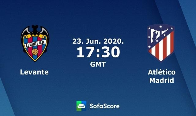Soi keo nha cai Levante vs Atletico Madrid, 24/6/2020 – VDQG Tay Ban Nha