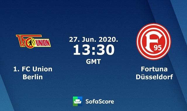 Soi kèo nhà cái Union Berlin vs Dusseldorf, 27/6/2020 – VĐQG Đức