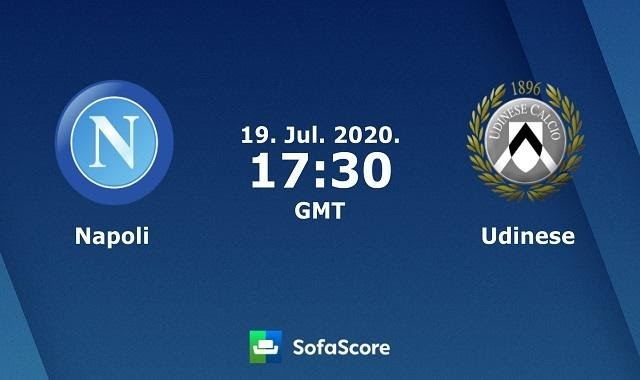 Soi keo nha cai Napoli vs Udinese, 20/7/2020 – VDQG Y (Serie A) 