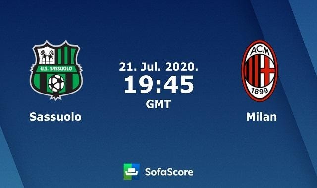 Soi keo nha cai Sassuolo vs AC Milan, 22/7/2020 – VDQG Y (Serie A) 