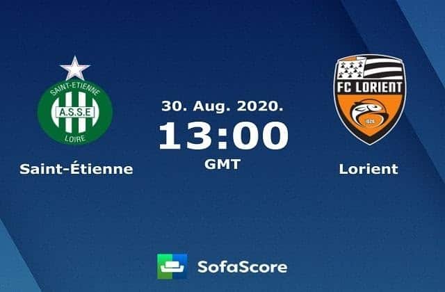 Soi keo nha cai Saint-Etienne vs Lorient, 30/8/2020 – VDQG Phap (Ligue 1) 