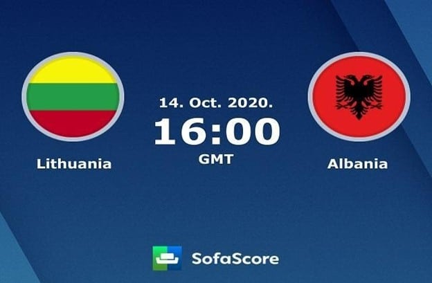 Soi keo nha cai Lithuania vs Albania, 14/10/2020 - Nations League