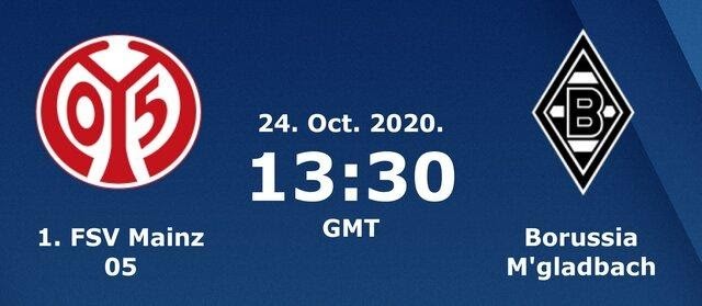 Soi keo nha cai Mainz 05 vs Borussia M'gladbach, 24/10/2020 - VDQG Duc