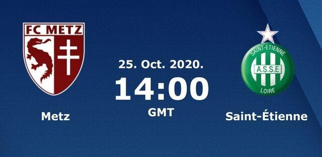 Soi keo nha cai Metz vs Saint-Etienne, 25/10/2020 - VDQG Phap [Ligue 1]