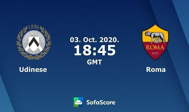 Soi kèo nhà cái Udinese vs AS Roma, 4/10/2020 – VĐQG Ý (Serie A)
