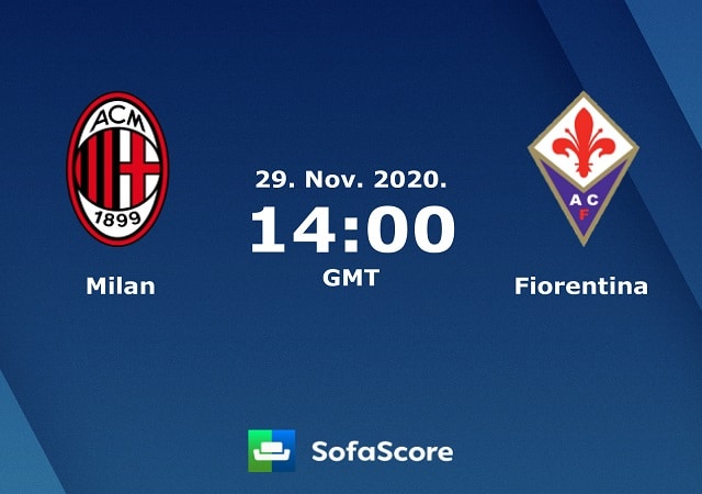 Soi keo nha cai AC Milan vs Fiorentina, 29/11/2020 – VDQG Y (Serie A) 