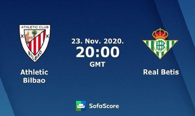 Soi keo nha cai Athletic Club vs Real Betis, 22/11/2020 – VDQG Tay Ban Nha