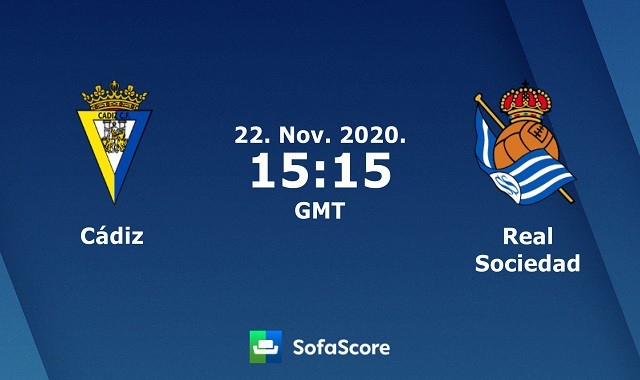 Soi keo nha cai Cadiz CF vs Real Sociedad, 22/11/2020 – VDQG Tay Ban Nha