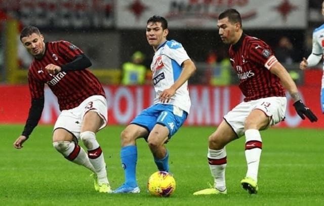 Soi keo nha cai Napoli vs AC Milan, 23/11/2020 - VDQG Y [Serie A]