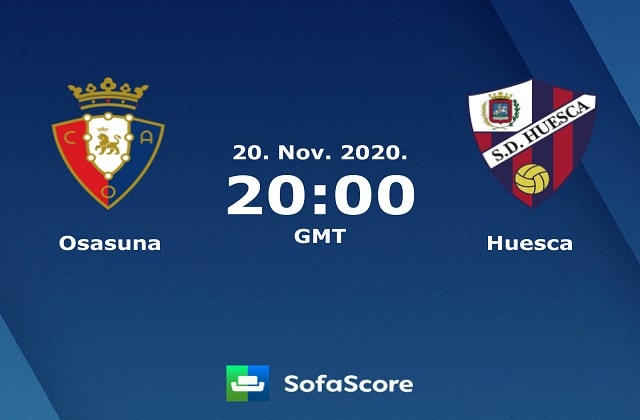 Soi keo nha cai Osasuna vs Huesca, 22/11/2020 – VDQG Tay Ban Nha