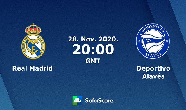 Soi keo nha cai Real Madrid vs Alaves, 29/11/2020 – VDQG Tay Ban Nha