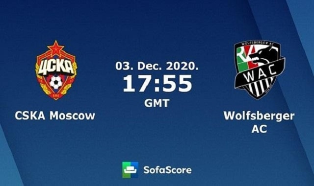 Soi kèo nhà cái CSKA Moscow vs Wolfsberger AC, 04/12/2020 – Europa League